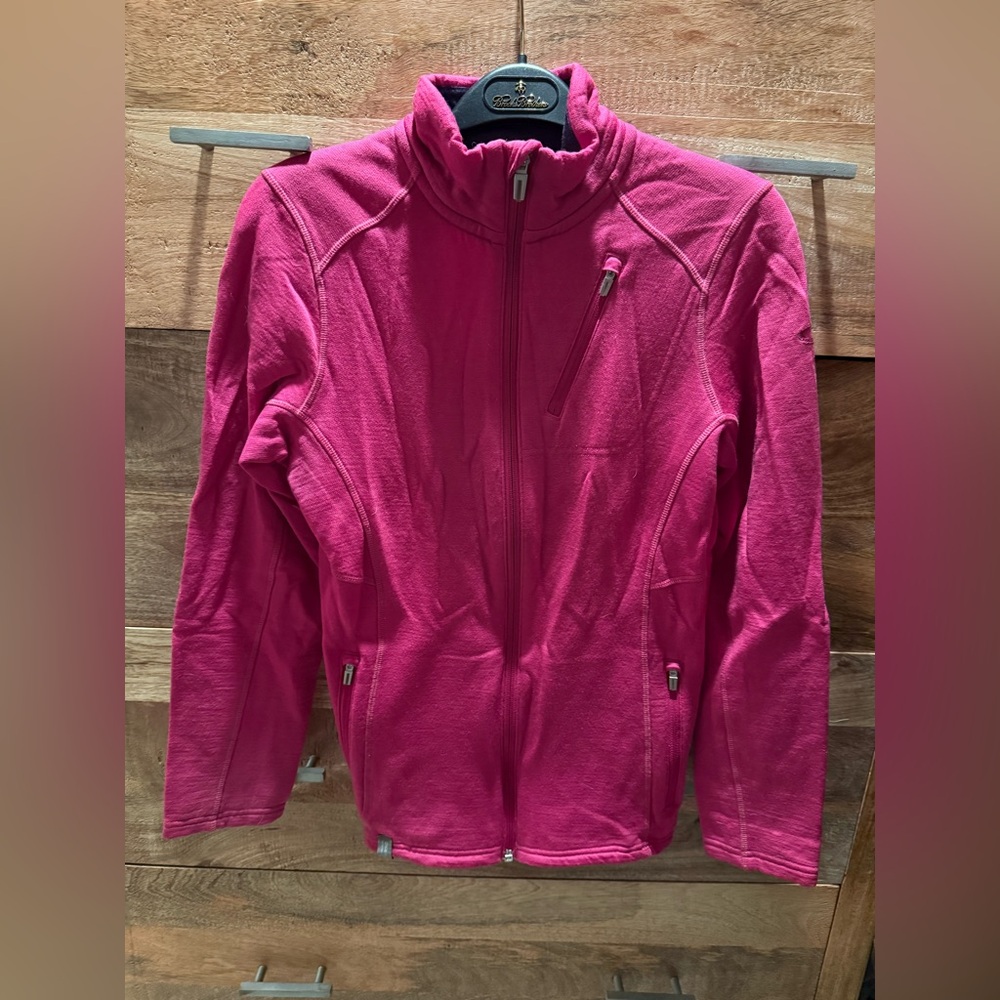 Icebreaker Women’s Small Merino Pink Jacket